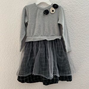 Preppy cute girls sweatshirt dress size 5